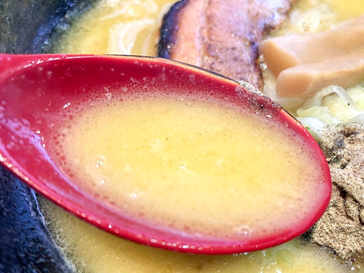 鶏濃厚魚介スープ