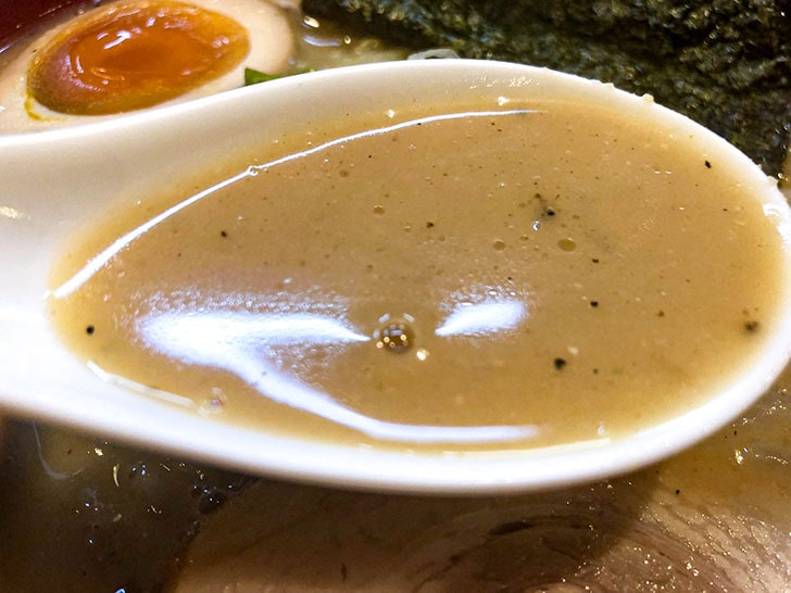 味玉濃厚味噌らーめん スープ