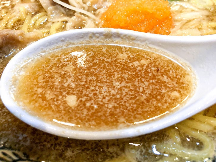 丸源ラーメン スープ