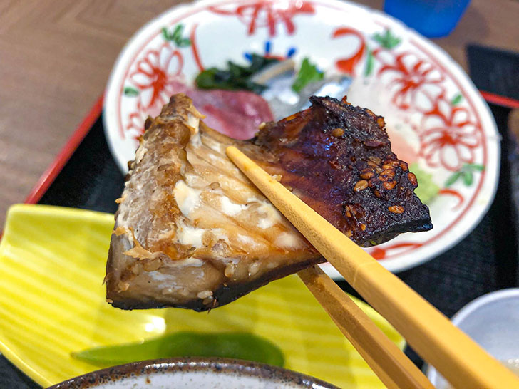 魚がし食堂 金沢中央市場店 焼鯖