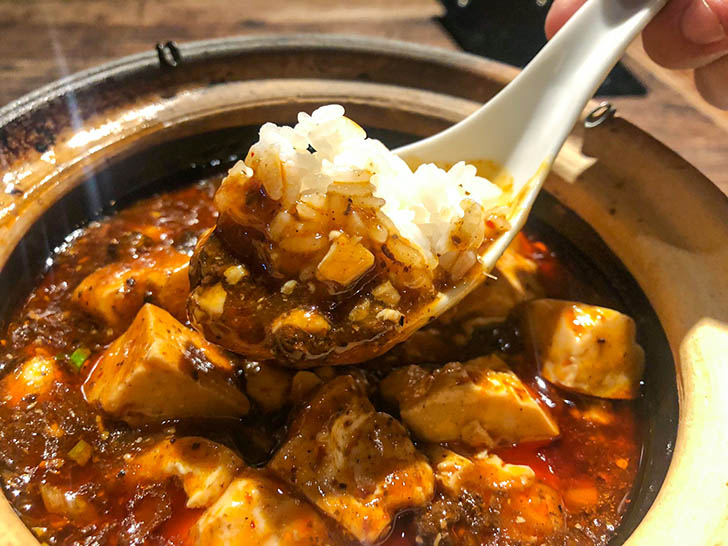 梅梅(めいめい) ご飯と麻婆豆腐