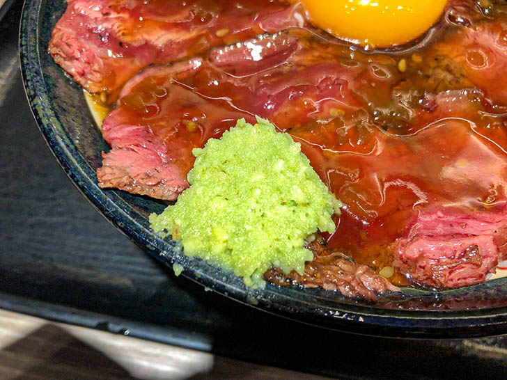金沢肉食堂 百番街店 ステーキ丼4