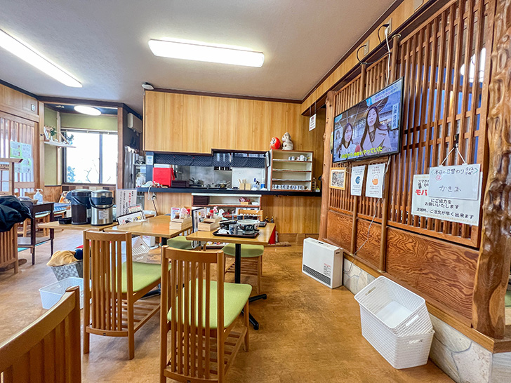 うどんそば 天一屋 店内